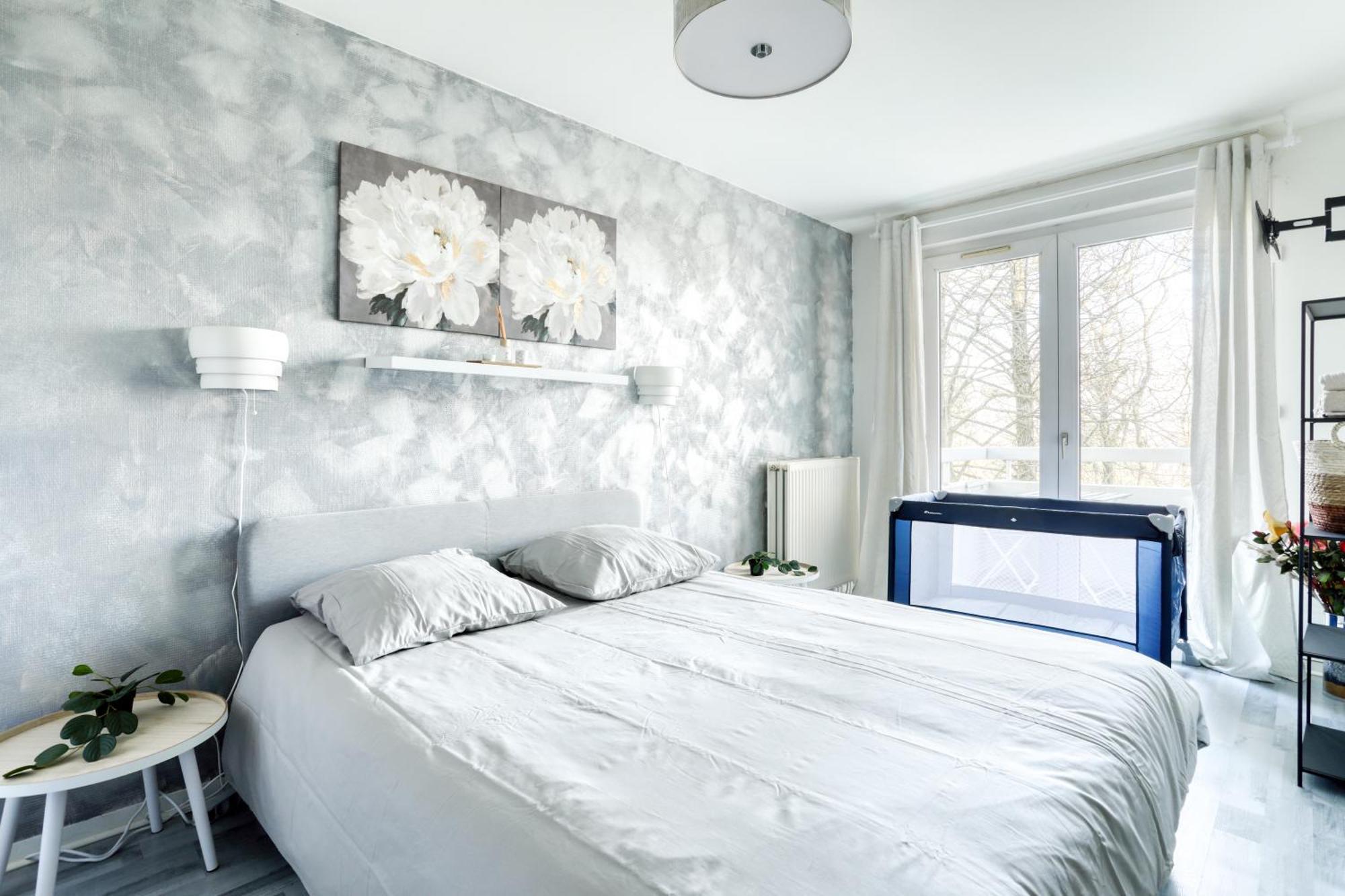 Le Warm Cocon - Spacieux T3 - 5 Personnes - Wifi Et Parking Rosny-sous-Bois Ngoại thất bức ảnh